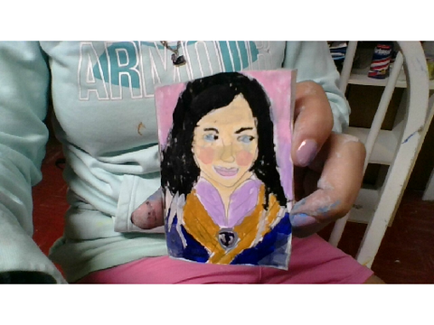 Linh Song who I painted