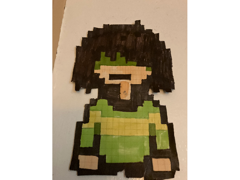 Pixel art of kris