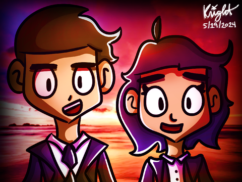 Happy Birthday @tinsel_!! (ft. @krinkle97) #art