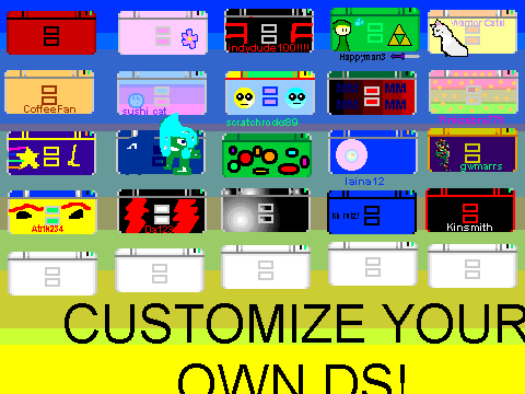 Customize Your Own DS!