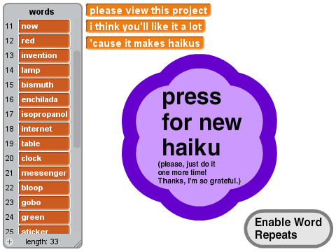 The Haikunator!