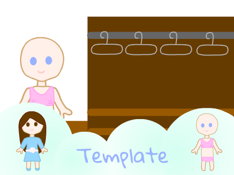 Dress Up Template for coolcat22wizard!