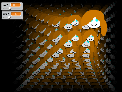 3D pyramid with cloning! remix