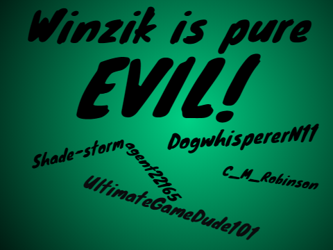 Winzik is pure EVIL! remix - 6 remix remix