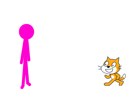some dude tries to murk scratch cat