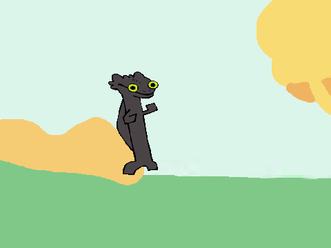 Toothless dancing (again)