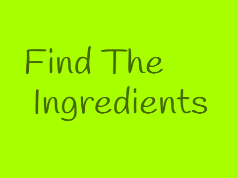 Find the Ingredients!