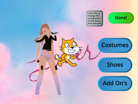 Taylor Swift Dress Up Game (Work in Progress)