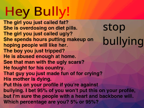 STOP BULLYING