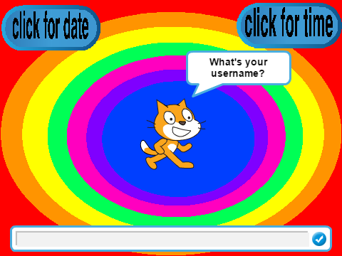 interactable scratch cat 