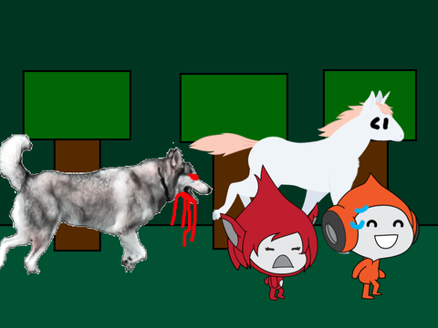 Escape the evil werewolf!!