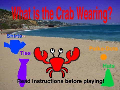 Can You Remember What Crab is Wearing?!