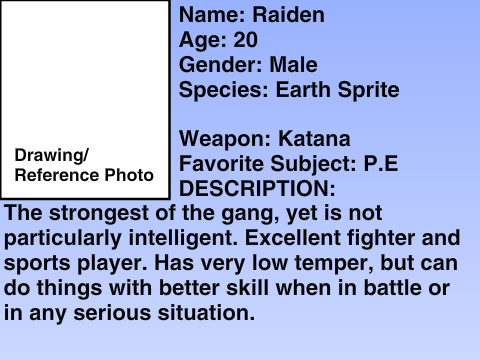 Academy Life: Legacy Card - Raiden