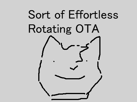 [Batch 1](sort of)Effortless Rotating OTA 