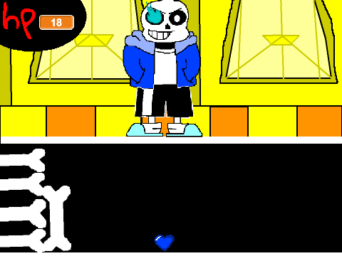 UNDERTALE sans fight HD DEMO!