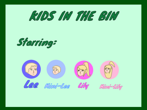 Kids in the bin