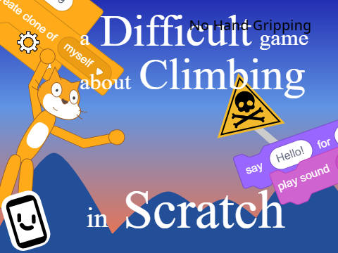 A Difficult Game About Climbing With added HUD and stuff