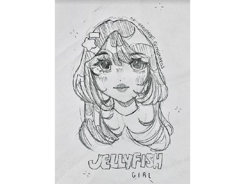 jellyfish girl . filler