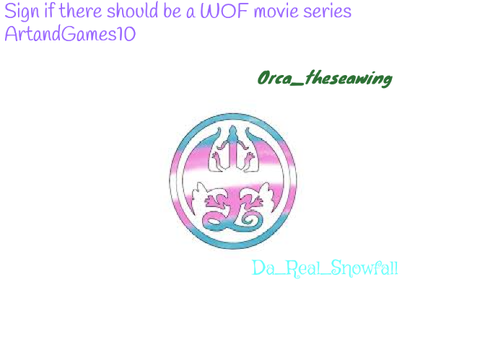 Sign if there should be a WOF movie series remix remix