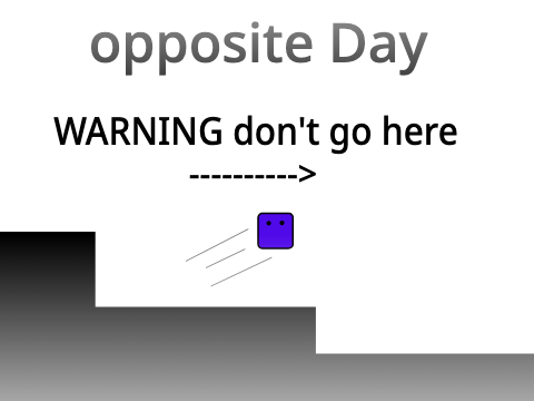 opposite day- a platformer