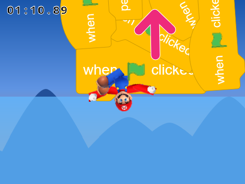 A Difficult Game About Climbing mario