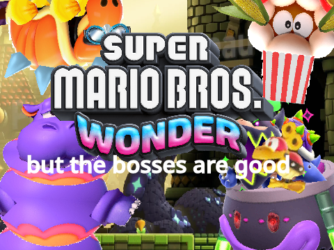 Reimagining The Bosses In Super Mario Wonder