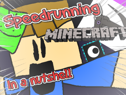 Speedrunning minecraft in a nutshell #animations