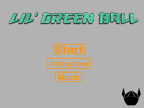 Lil' Green Ball (A Platformer)