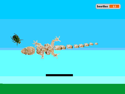 Lizard pong