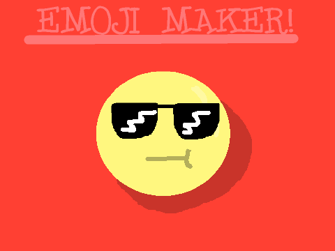 EMOJI MAKER! (Deal with it emoji)