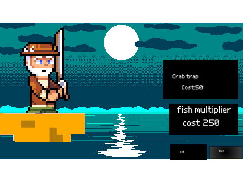 Fishing simulator (Sea monster)