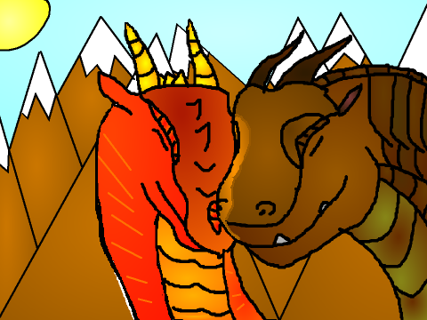 Wings of fire clay and peril cc remix