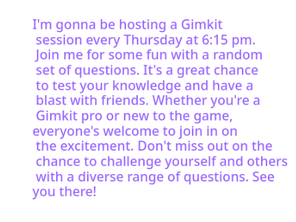 Live Gimkits