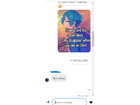 WDYM EWW??