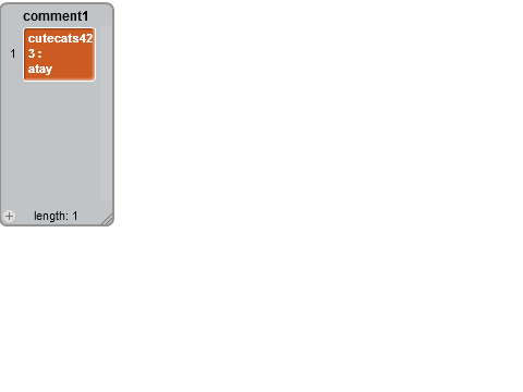 Comment simulator v. 1