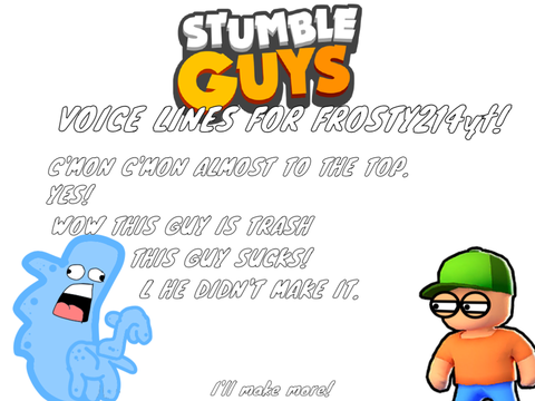 Voice Lines for @Forsty214yt