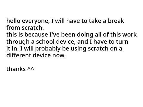 announcement