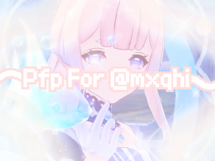 ꒰⚘꒱‧₊˚ Pfp for @mxqhi !  ‹3