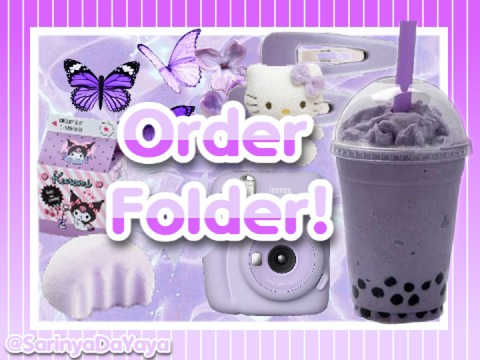 ⋆ ୨୧ order folder ⤸ ° ⊹ 