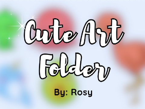 Cute Art Folder