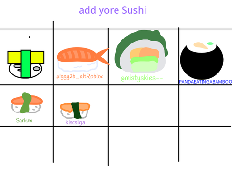 add your sushi too remix