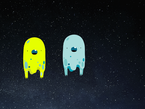 GHOSTY: Good, Honest, Oval Shaped Head, Short, Troublesome, Young Ghost