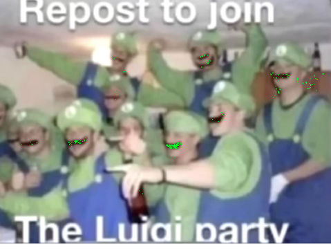 REPOST TO JOIN THE LUIGI PARTY! remix
