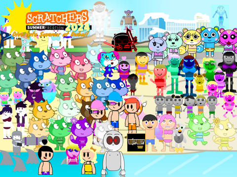 AY: Scratcher's Summer Vacation 2024 Poster (Remix #7) 