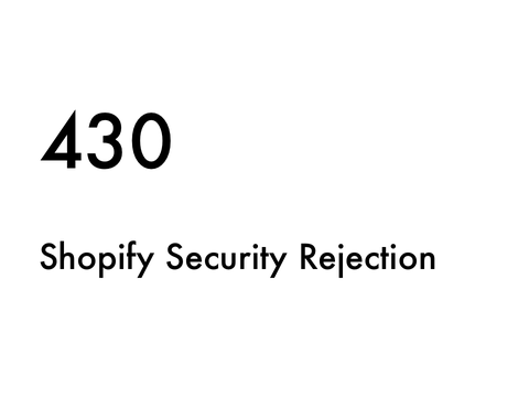 HTTP 430