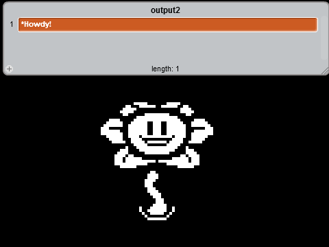 flowey talks
