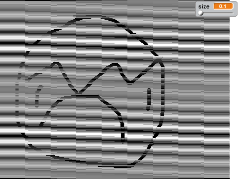 scan/render as a vector