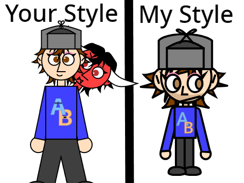 i think i did the hair wrong