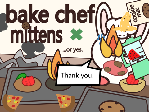 Bake Chef Mittens... Or Yes.+