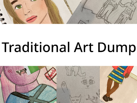 Traditional Art Dump! (Sketchbook)